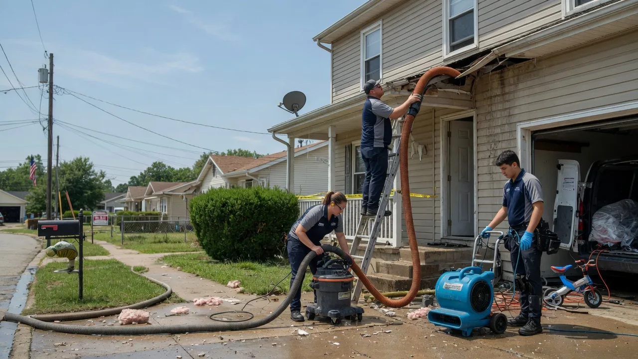 Water Damage Restoration in Pierpont, OH near me
